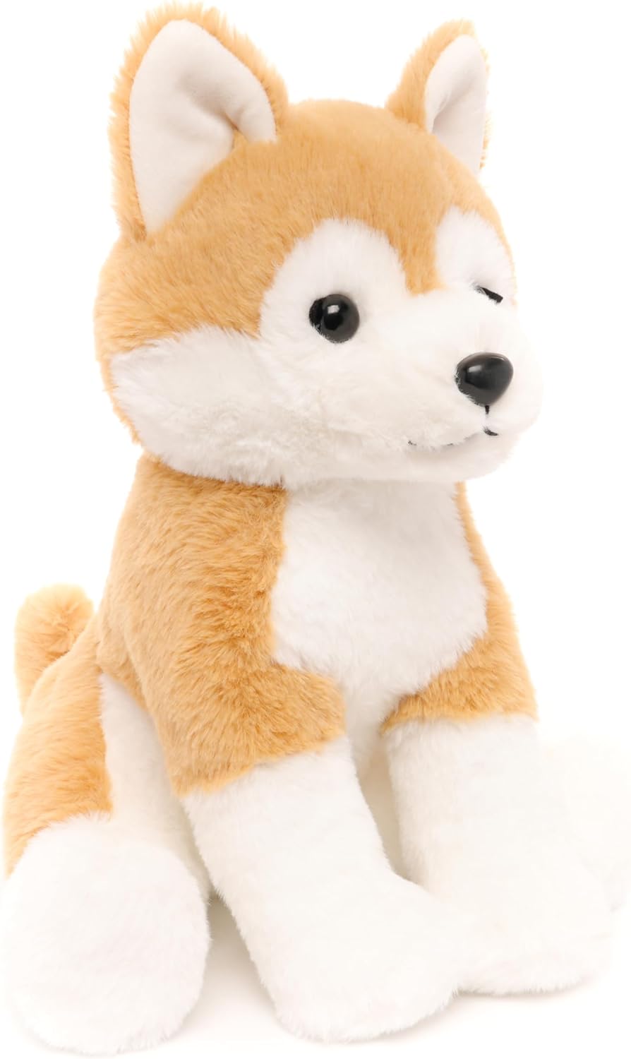 WEIGEDU Japanese Akita Shiba Stuffed Animal Plush Toy, 13 inches